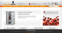 Desktop Screenshot of mueller-safe.de