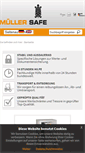 Mobile Screenshot of mueller-safe.de